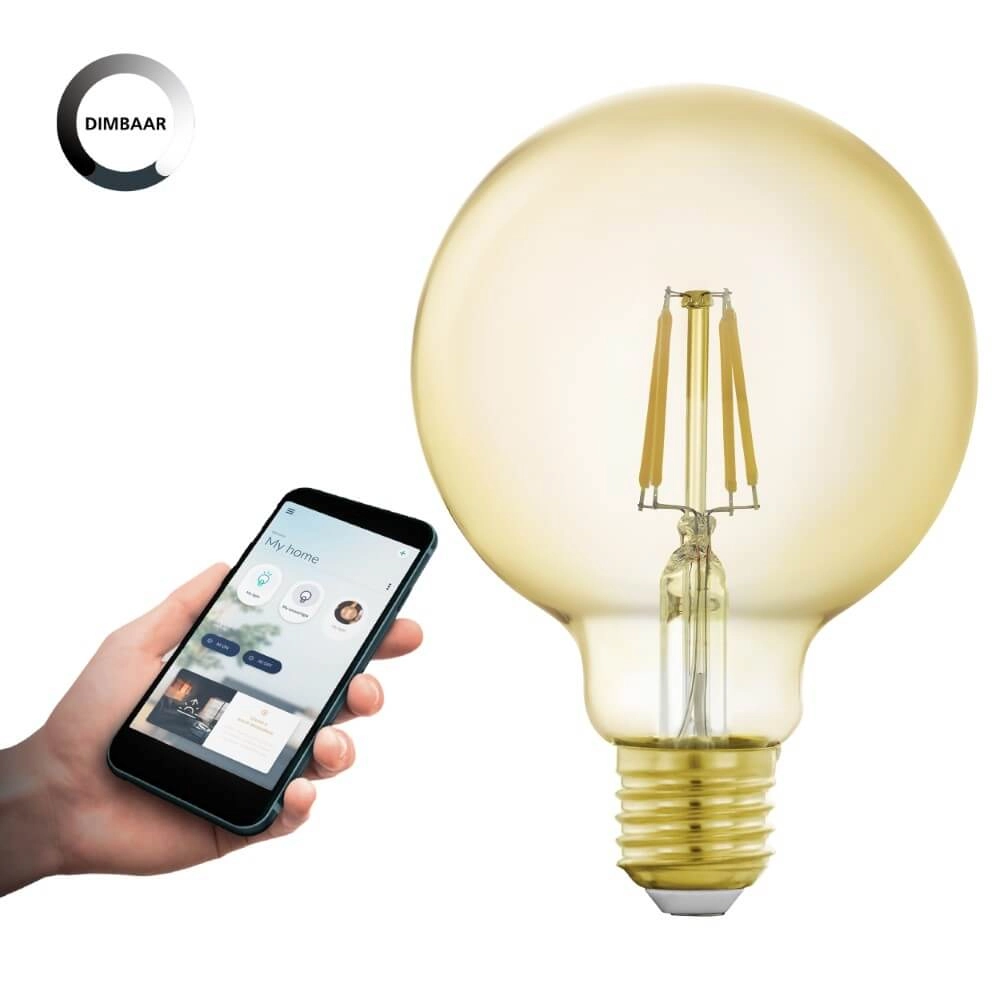 LED-Lampe Zigbee - E27 - 4.9 watt - 2200K - G95 Eglo 9002759122249