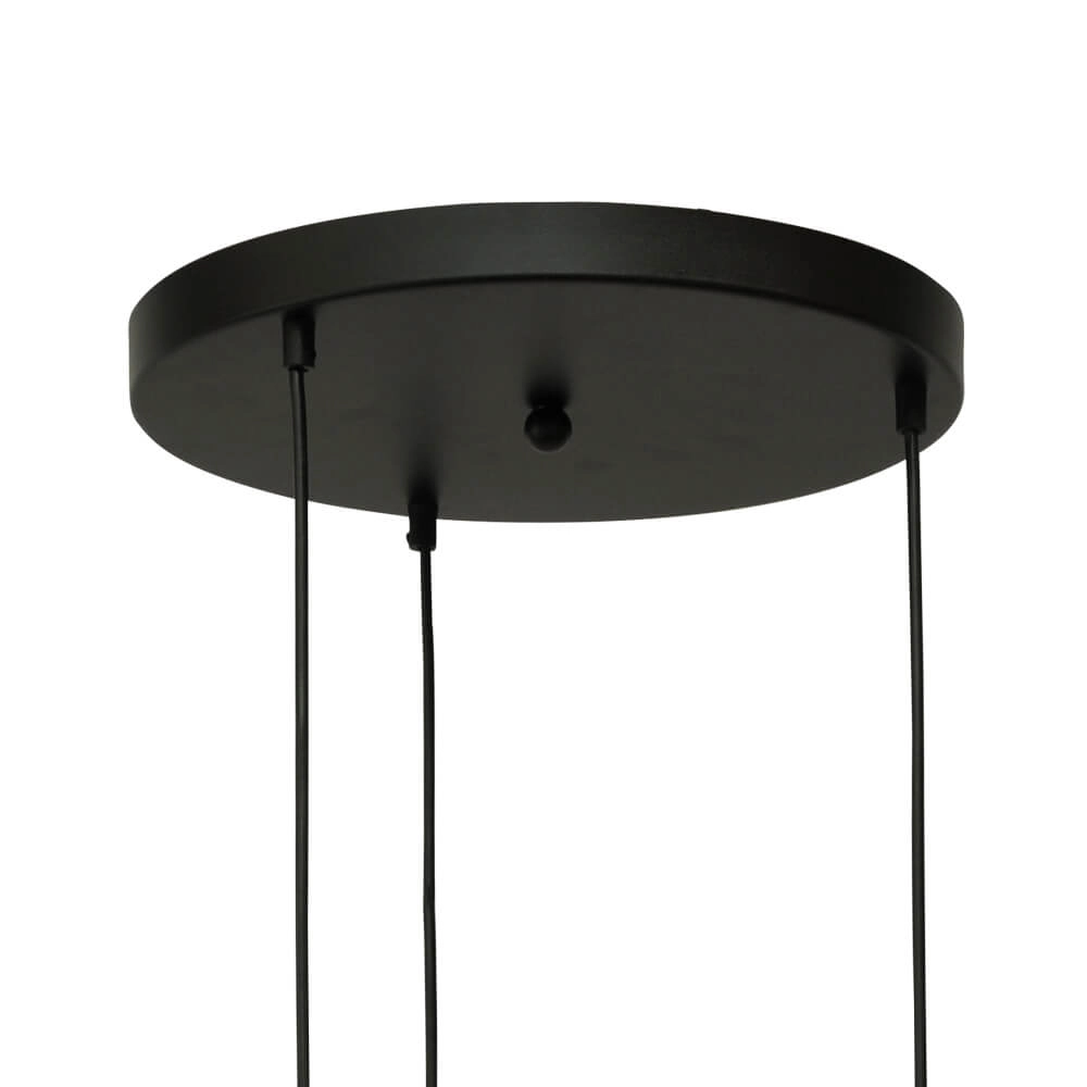 Pendelleuchte Lava 3x Rauchglas Ø 24cm Masterlight 8718121286488