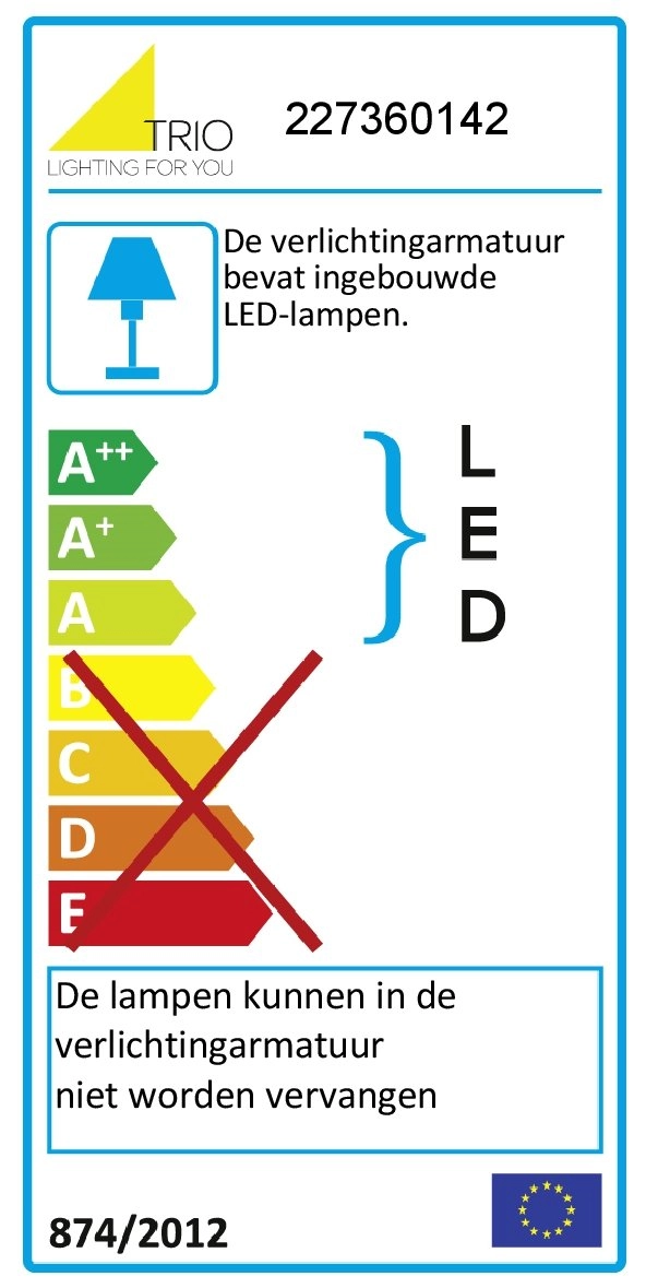 LED-Außenleuchte Indus Trio 4017807369229