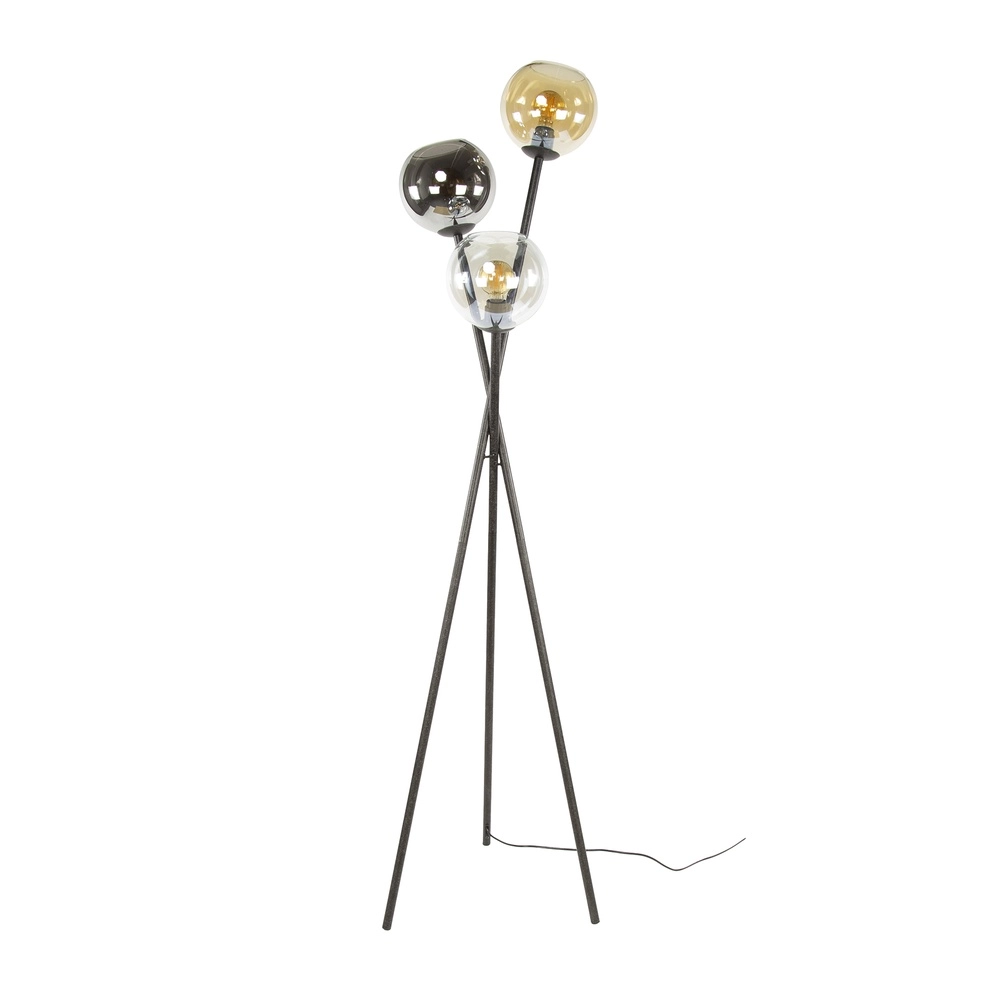 Stativ-Bodenlampe Multi 3x-Glas Lyora 8716803512269