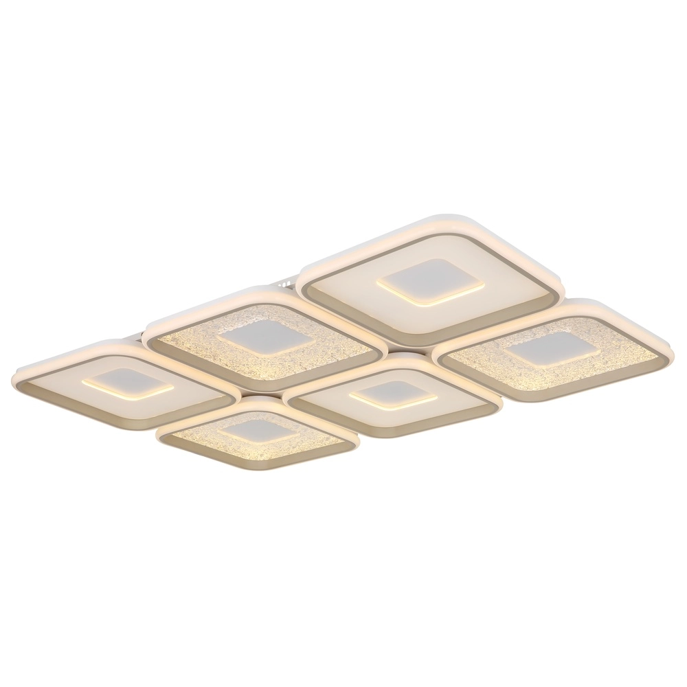 Moderne Deckenleuchte Mosaiko 100cm sandbraun Globo 9007371578764