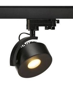 Schienenplatz Kalu Led 3-phasig 95 Grad schwarz SLV 4024163138437