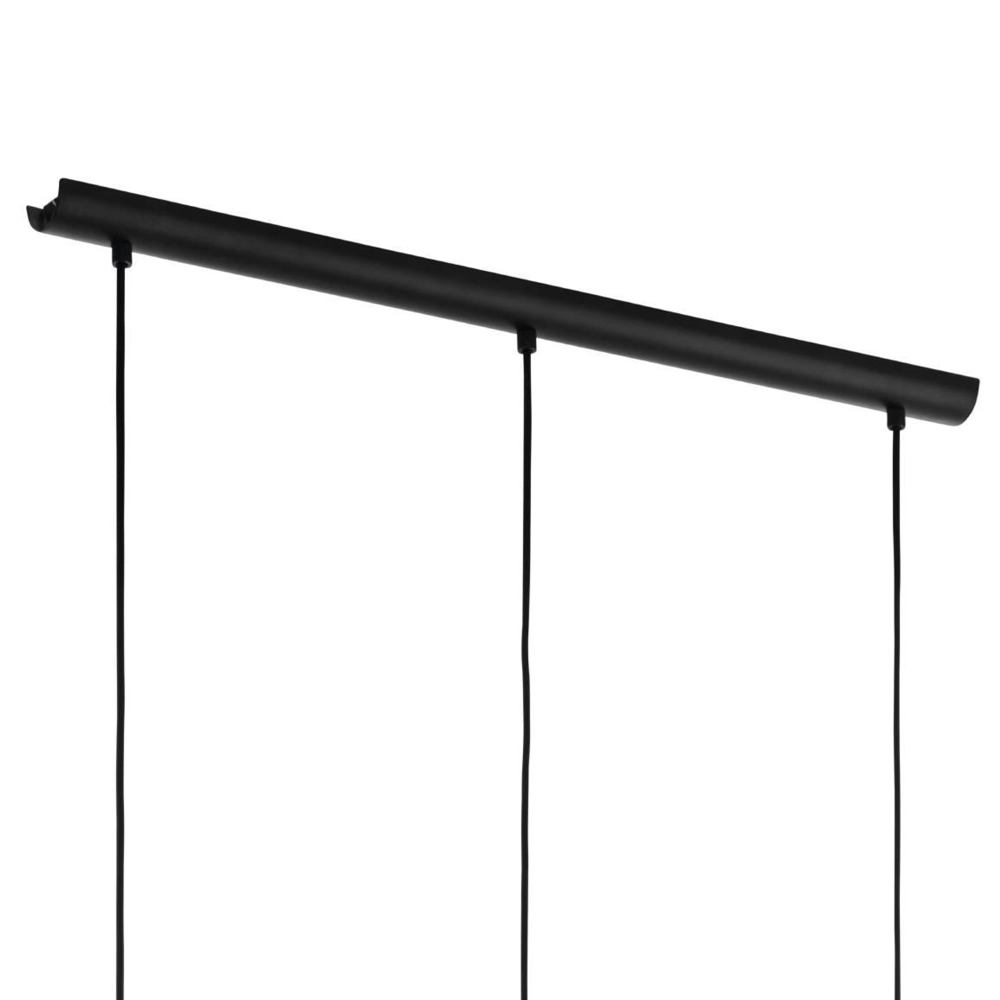 Schwarze Pendelleuchte Carlton 5 3-flammig Eglo 9002759437015
