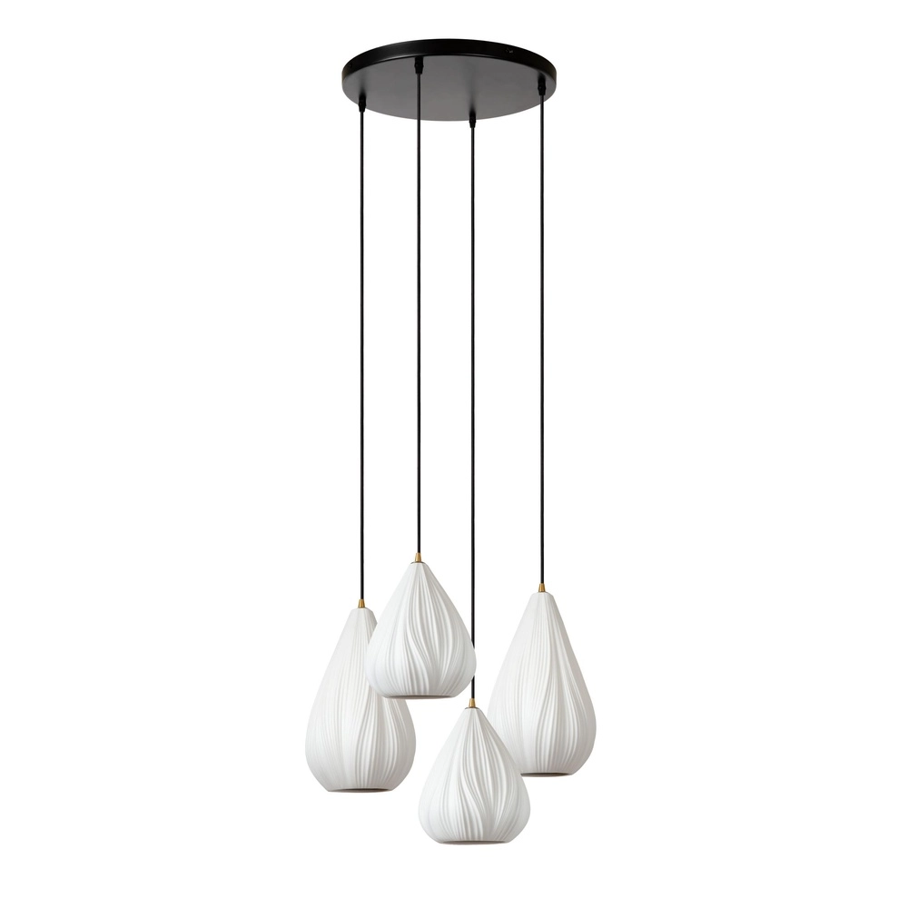 Design-Pendellampe Cinzia weiße Ø 55,5 cm