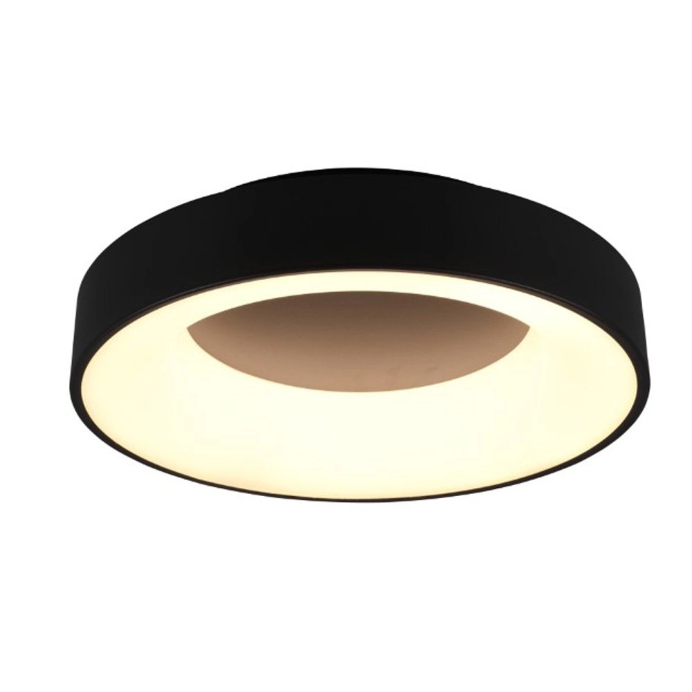 LED-Deckenlampe Girona 27W - 3000k - 45 cm schwarz