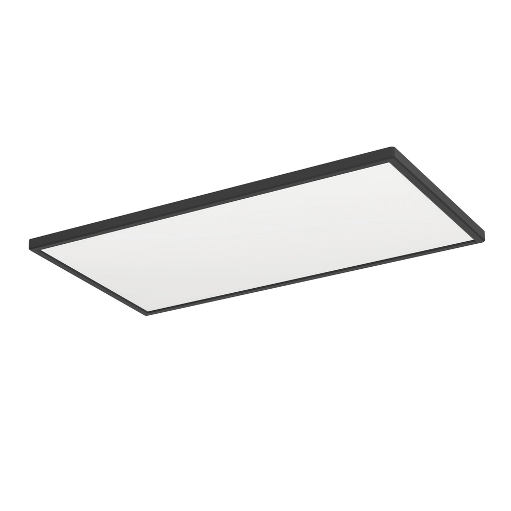Deckenlampe im Badezimmer Rovito Quadrat – Schwarz – 57x30 cm