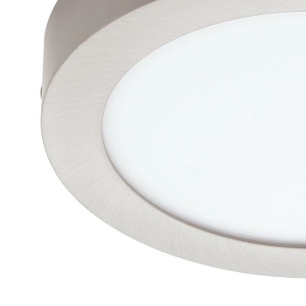 LED-Deckenlampe Fueva-C Round 30 cm Nickelmatte Eglo 9002759966782
