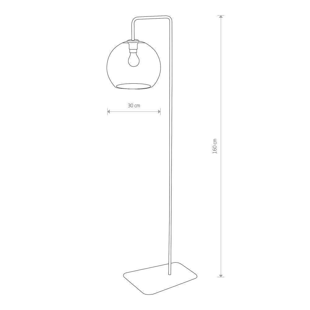 Ländliche Stehlampe Monaco Lyora 5903139879491