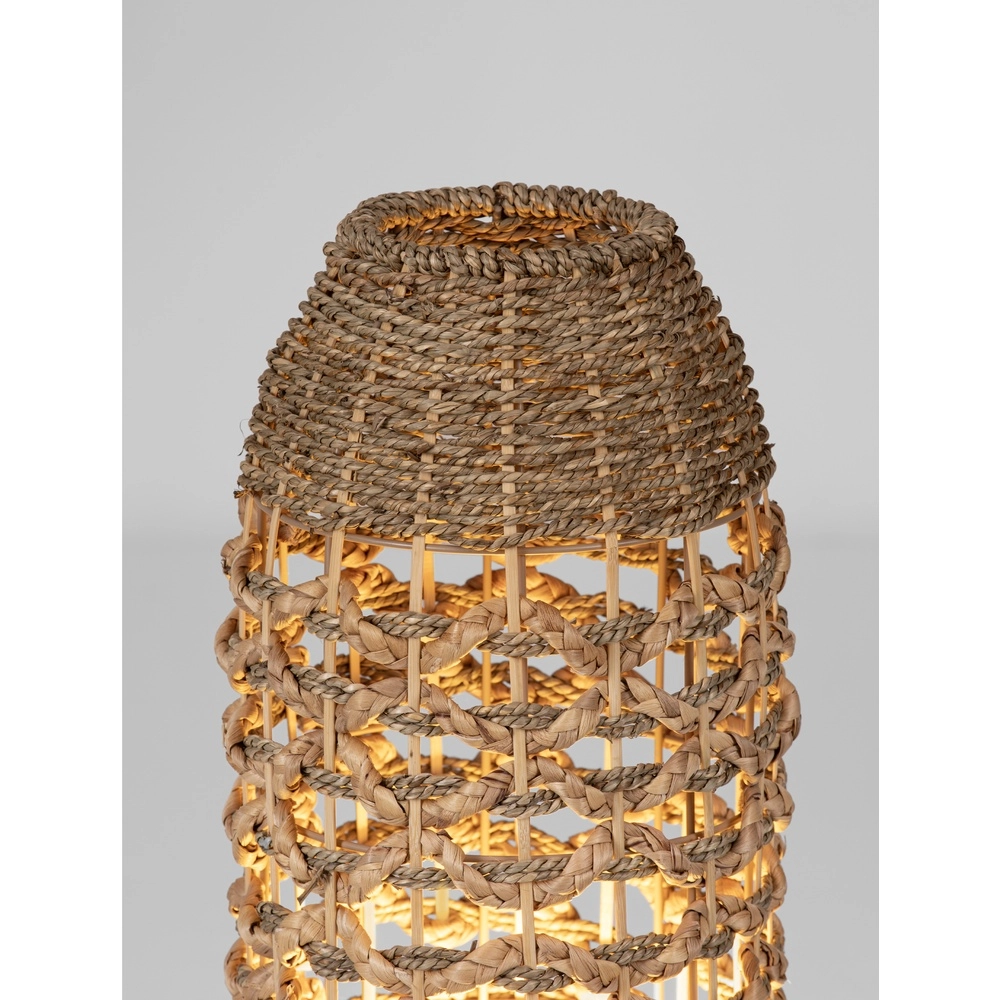 Stehlampe Elma braun Ø 23cm Lyora 5212017477491