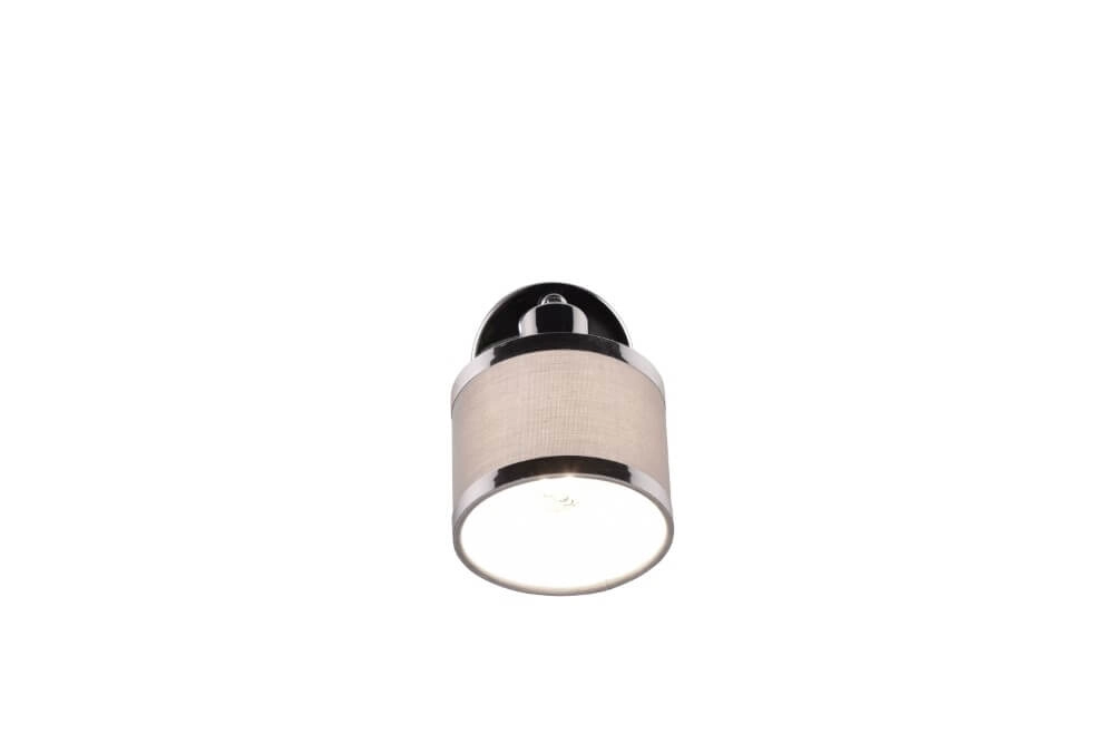 Design-Aufbaustrahler Arosa Nickel 1-flammig Trio 4017807581126