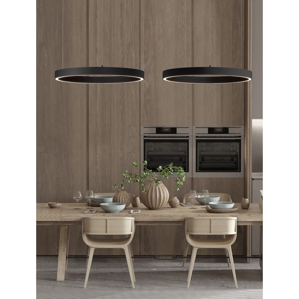 Design-Pendelleuchte Sting schwarz Ø 80cm Lyora 5212017437419