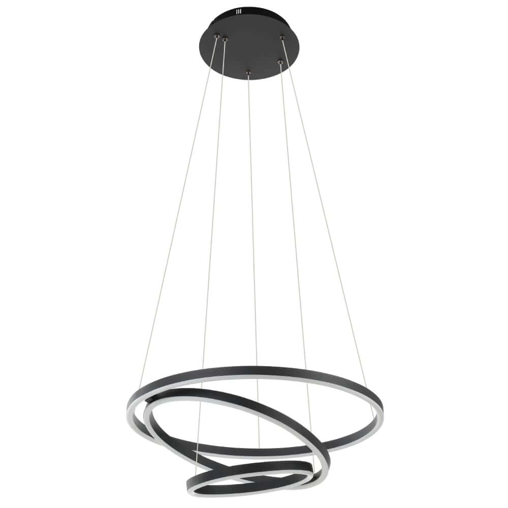 Hängelampe Zigbee Lobinero-Z Schwarz Eglo 9008606244157