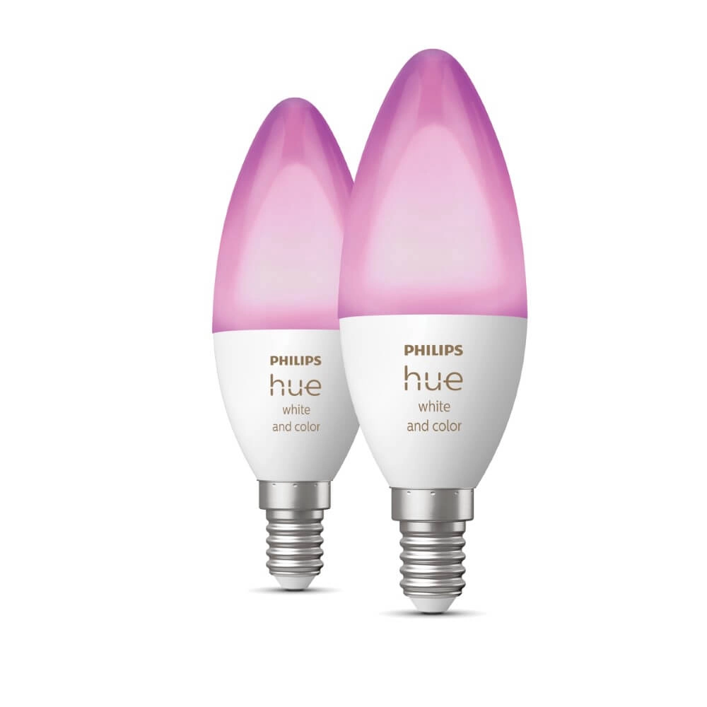 Hue - E14 - 5W - White and Color 2er-Set Philips 8719514356719