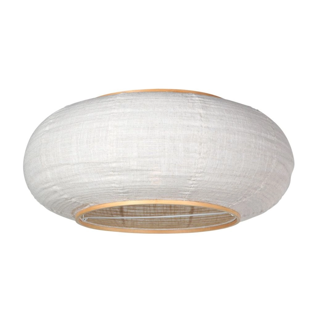 Schwarze Stehlampe Curve mit weißem Farbton Ø60 cm Steinhauer 8712746185379