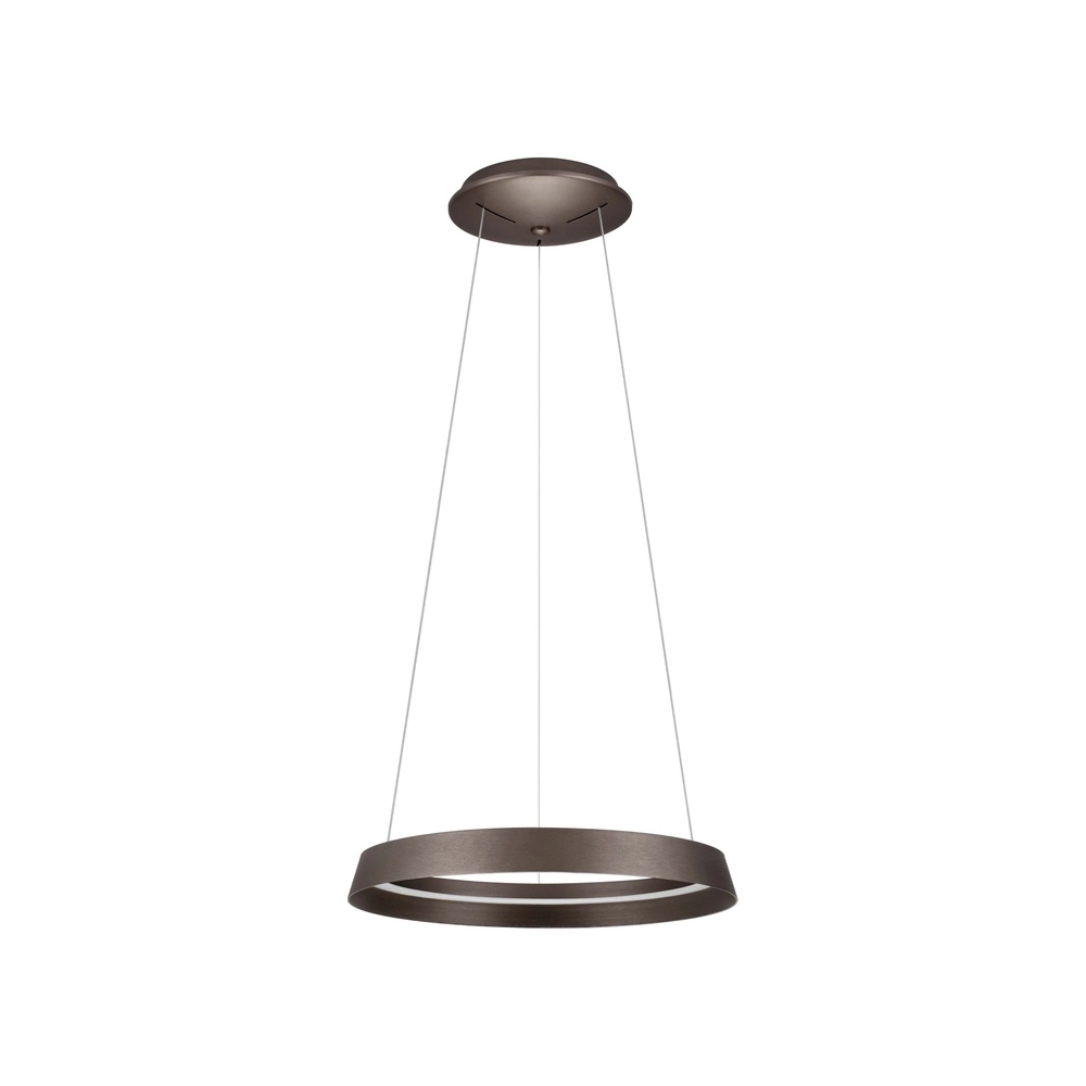 Design-Pendelleuchte Ormi Ø 45cm kaffeebraun Lyora 5212017470379