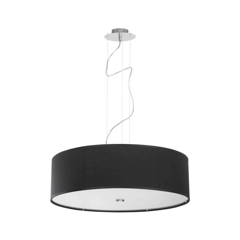 Schwarze Hängelampe Viviane Ø 63cm