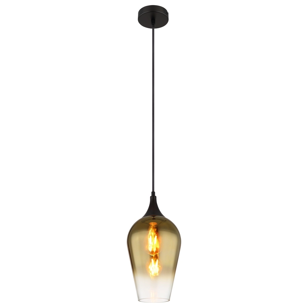 Pendellampe Lavus Grünes Glas