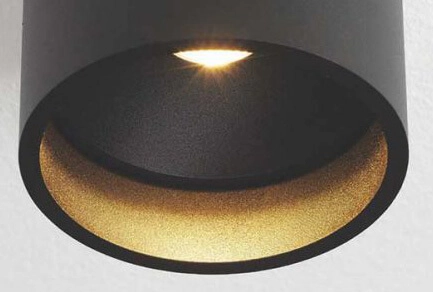 Badezimmerscheinwerfer Ormond Schwarz Artdelight 8719831734269