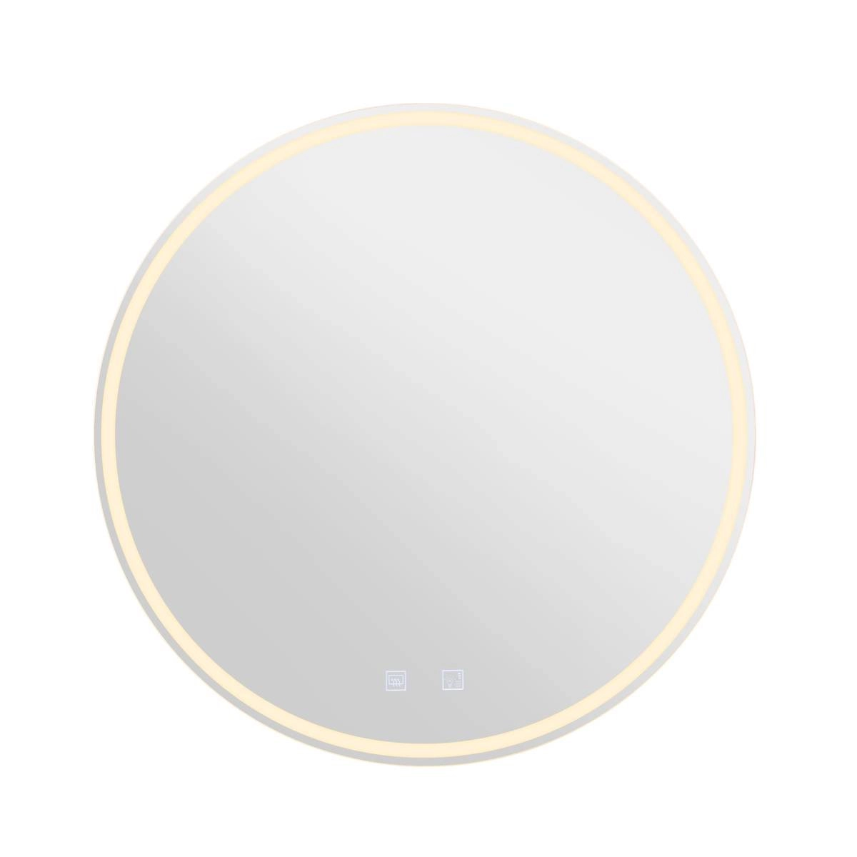 LED Spiegellampe Trukko Chrom – Ø 60 cm SLV 4024163248815
