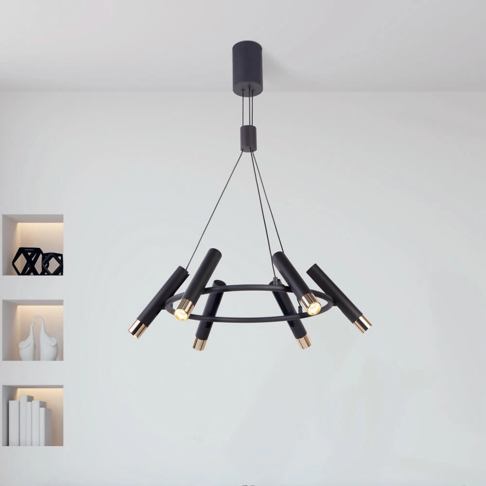 Hängelampe im runden Design Cylinder Searchlight 5053423231259
