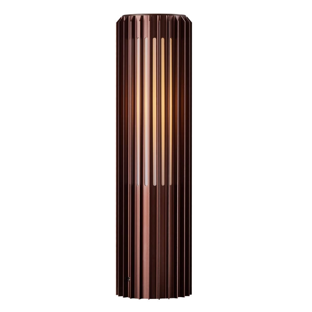 Garden lighting Aludra 45cm - brown metallic Nordlux 5704924022074