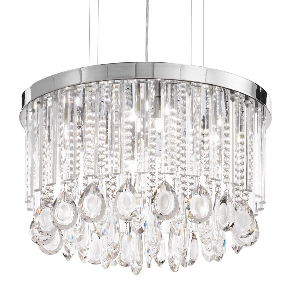 Pendelleuchte Calaonda 50 cm 7 Lichter mit Kristall Stars of Light 9002759934255