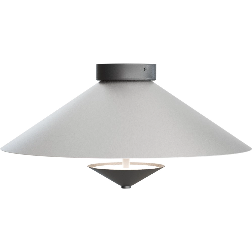 Deckenlampe Ceppo schwarz mit Nickel Ø 45 cm Masterlight 8718121398167