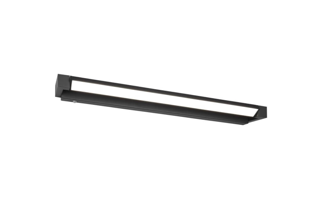 LED-Spiegellampe Fabrizio 80cm - schwarz Trio 4017807616804