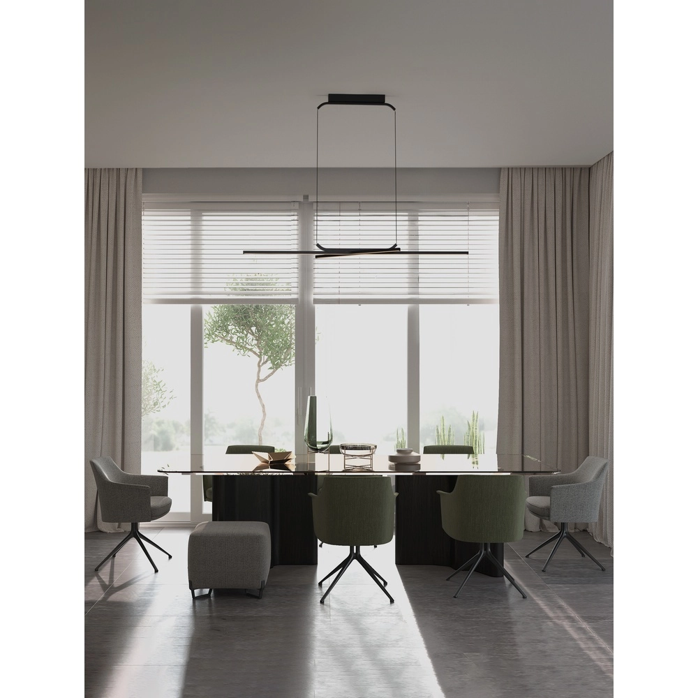 Design-Pendelleuchte Akro schwarz Lyora 5212017461766