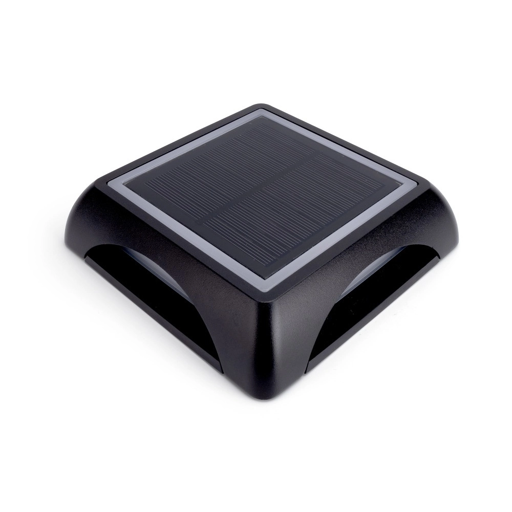 Solar-Bodenlampe True Schwarz – Quadrat