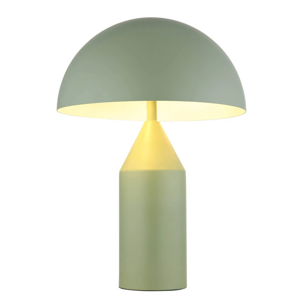 Design-Tischleuchte Atoma grün