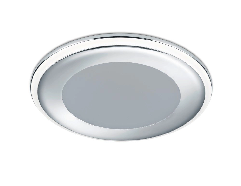 LED-Einbauleuchte Aura 14.8cm grau Trio 4017807427684