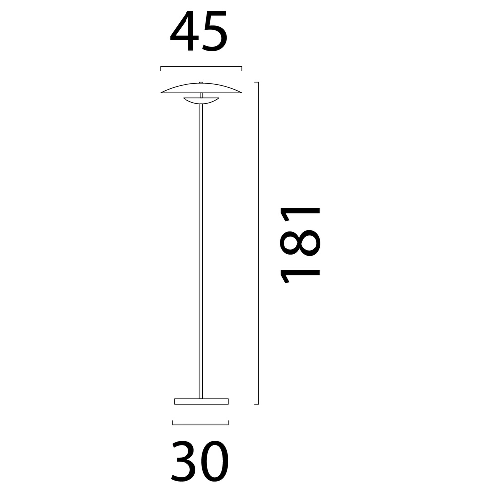 Design-Stehlampe Scala Beige Terra Masterlight 8718121432724