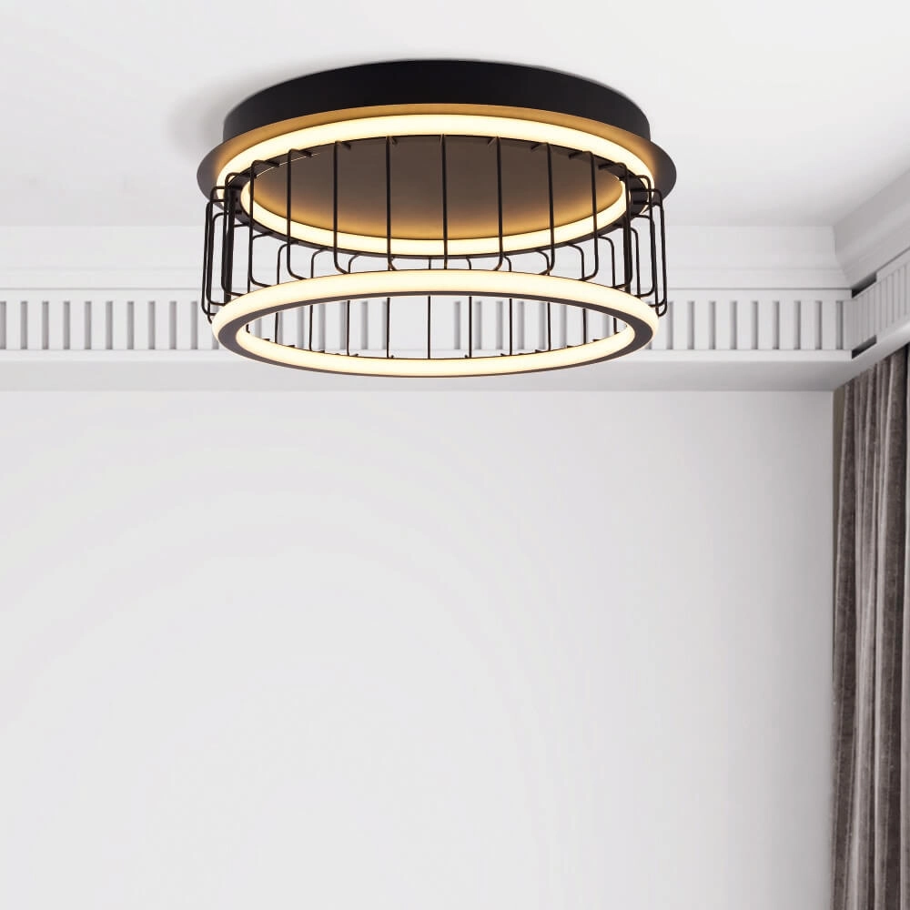 LED-Deckenleuchte Circolo Ø 40cm Searchlight 5053423227283
