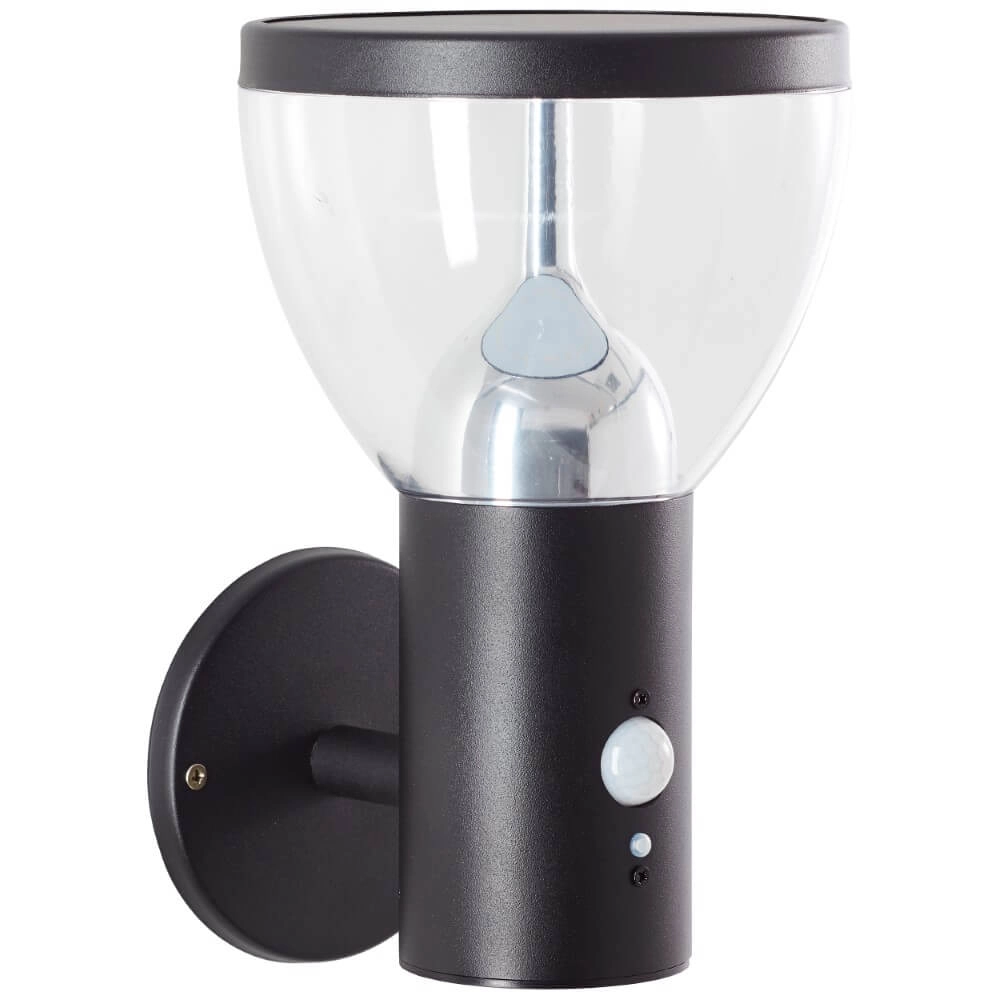 Wandverstärker Tulip schwarz mit Sensor Brilliant 4004353437755