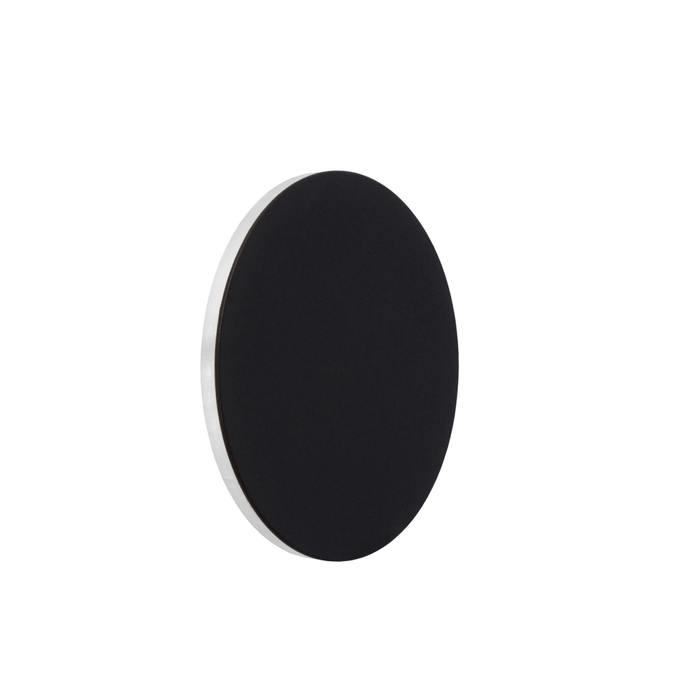 Design-Wandlampe Eklyps Led Ø 15 cm schwarz