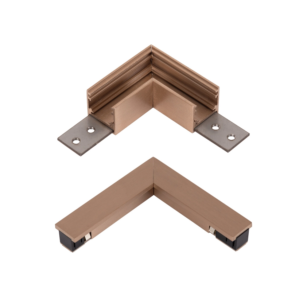 L-Stecker einphasig Linial Champagner