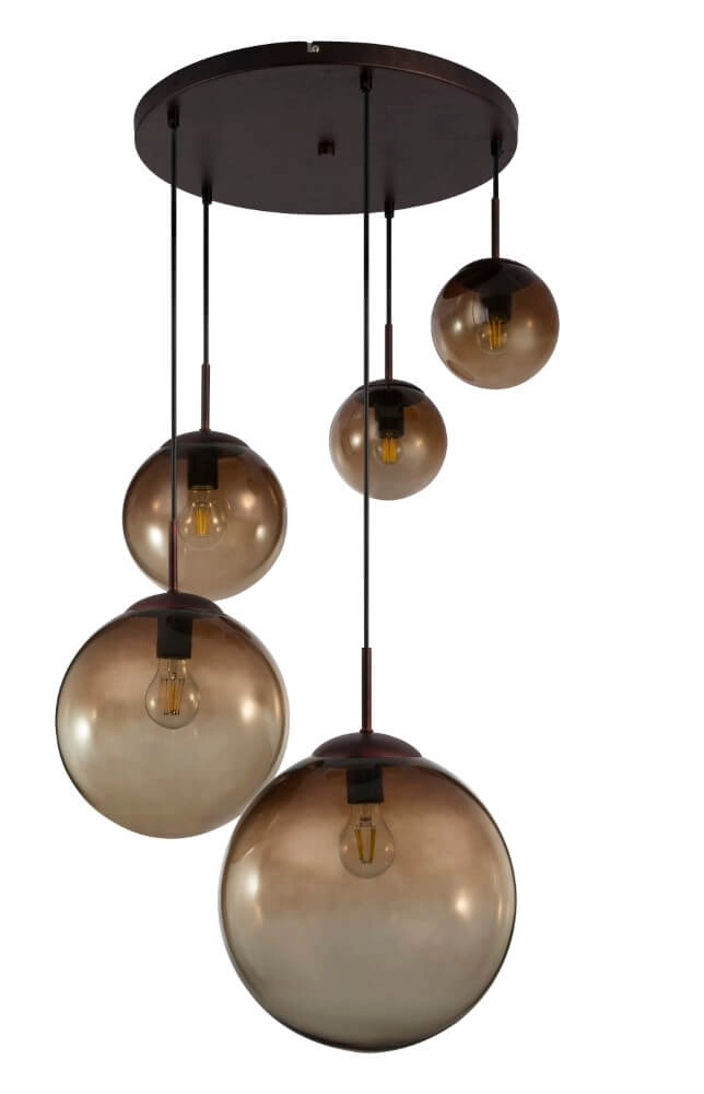 Loft-Hängelampe aus Glas Varus Ø 65cm Globo 9007371374847