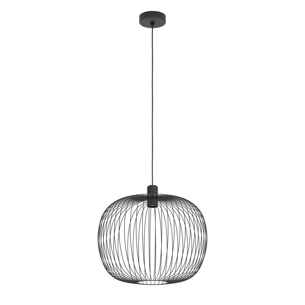 Draht-Pendellampe Lodods schwarzer Ø 45 cm