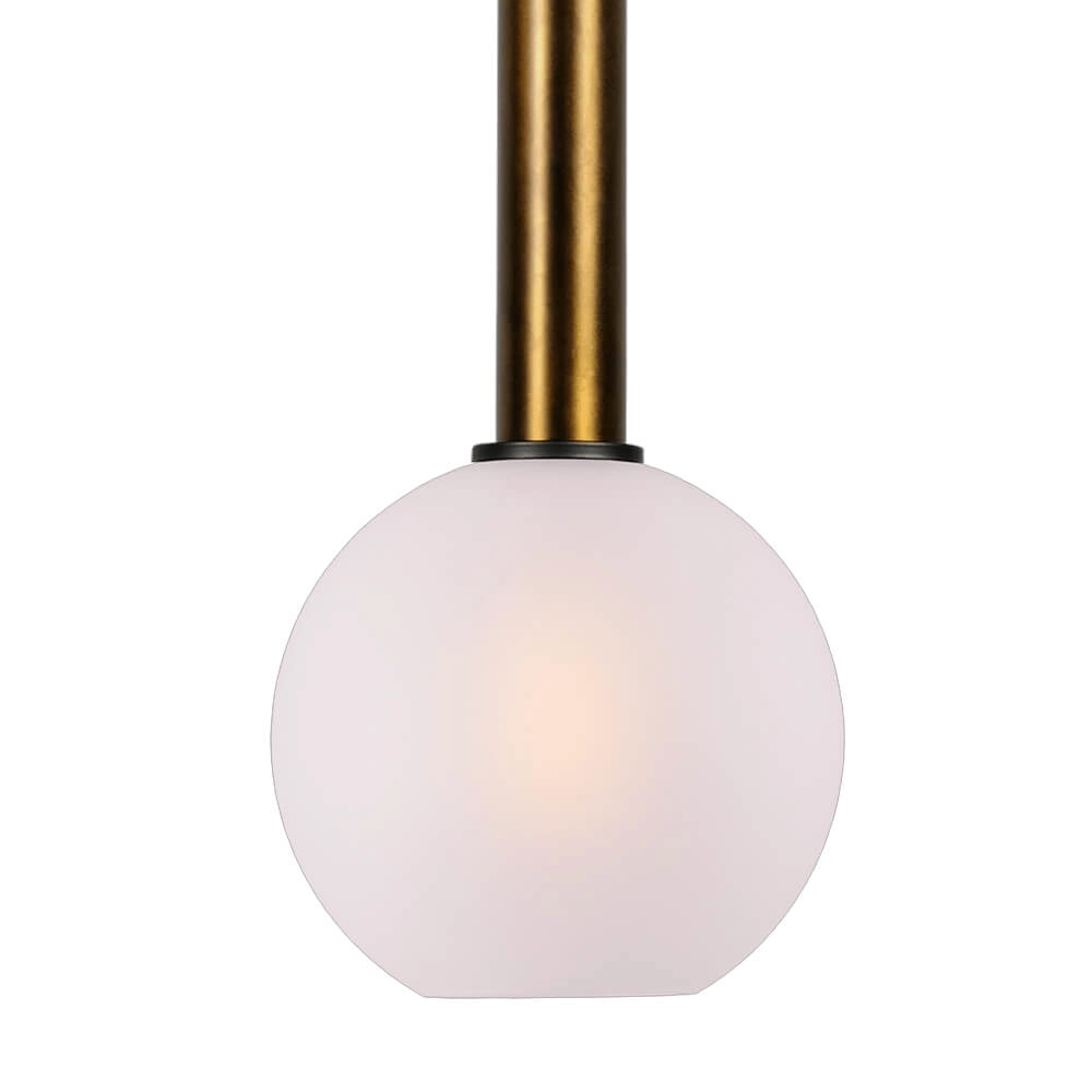 Hängelampe mit 3 Leuchten Bella 2 mit weißem Glas Masterlight 8718121334752