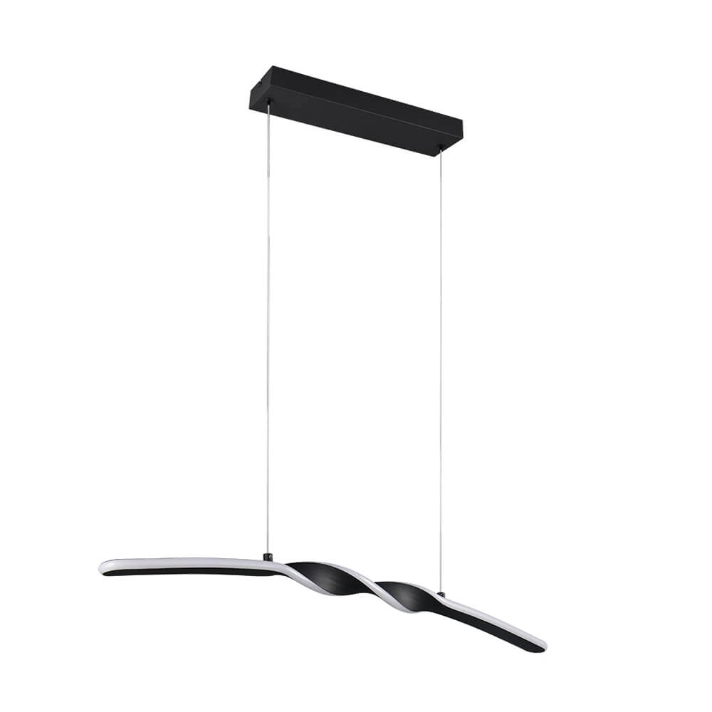 Design-Pendelleuchte Ginko schwarz Trio 4017807642414