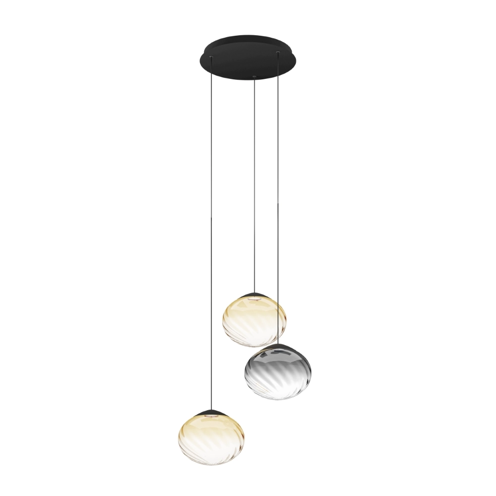 Pendellampe Pantoja schwarze Ø 52 cm Stars of Light 9008606357659