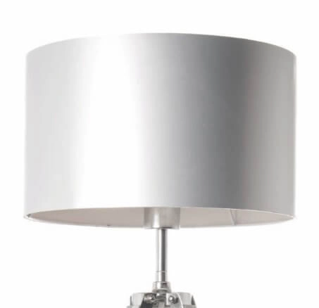 Stativ Tischlampe Jewel 67 cm weiß mit grau Artdelight 8719831732708
