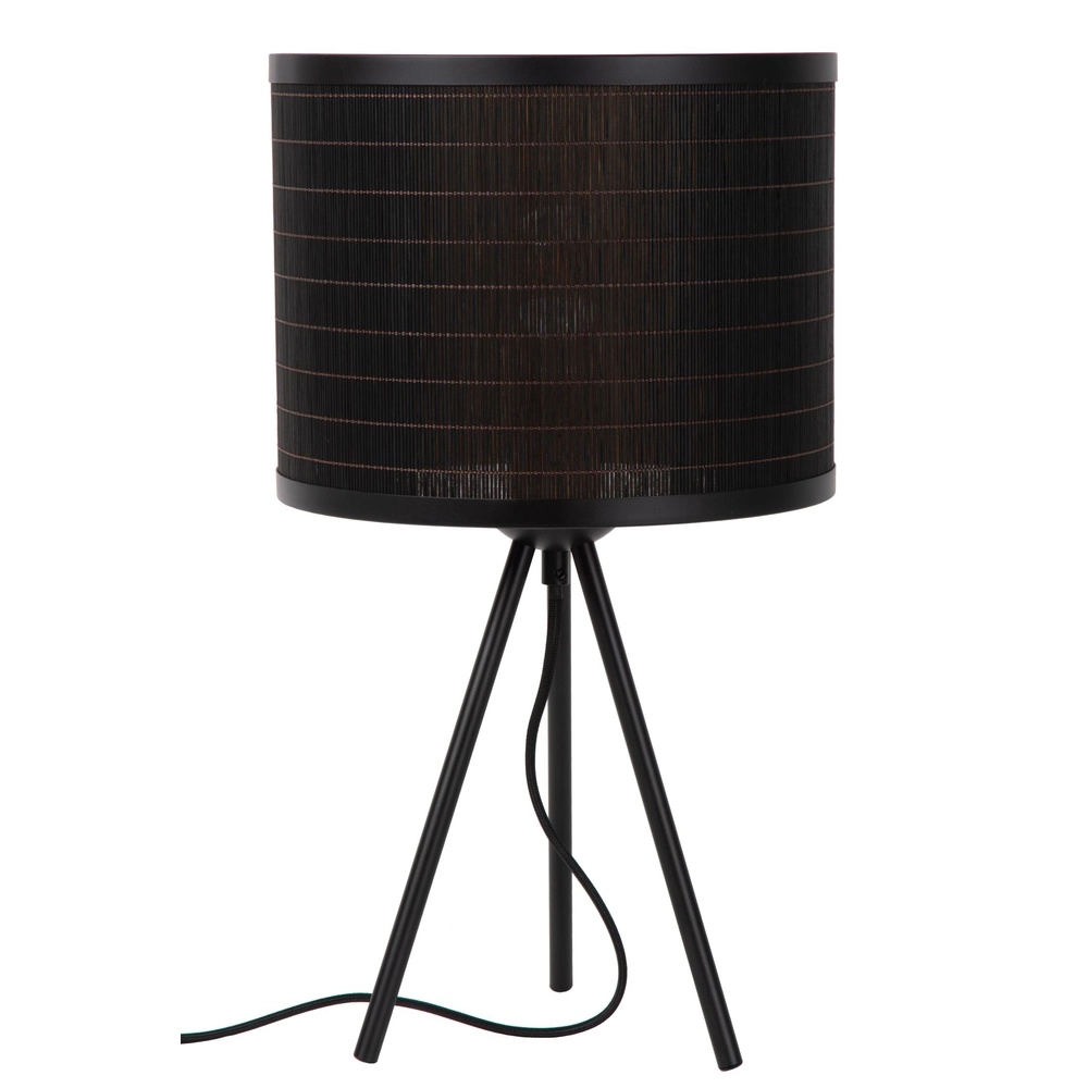 Tischlampe Tagalog Ø 26 cm schwarz