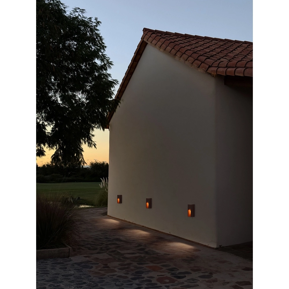 Elegante Wandlampe Mazu Rostbraun Lyora 5212063504363