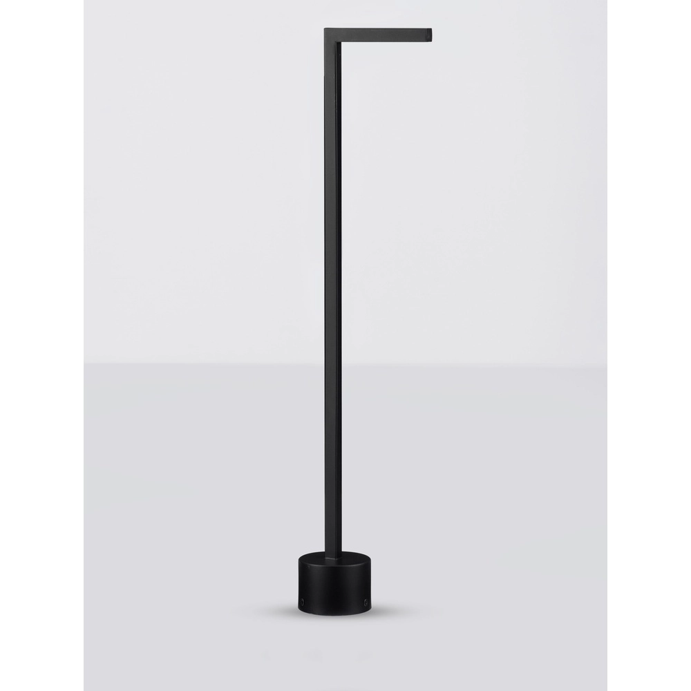 Schlanke Gartenleuchte Pipe schwarz 64,5cm Lyora 5212017465542