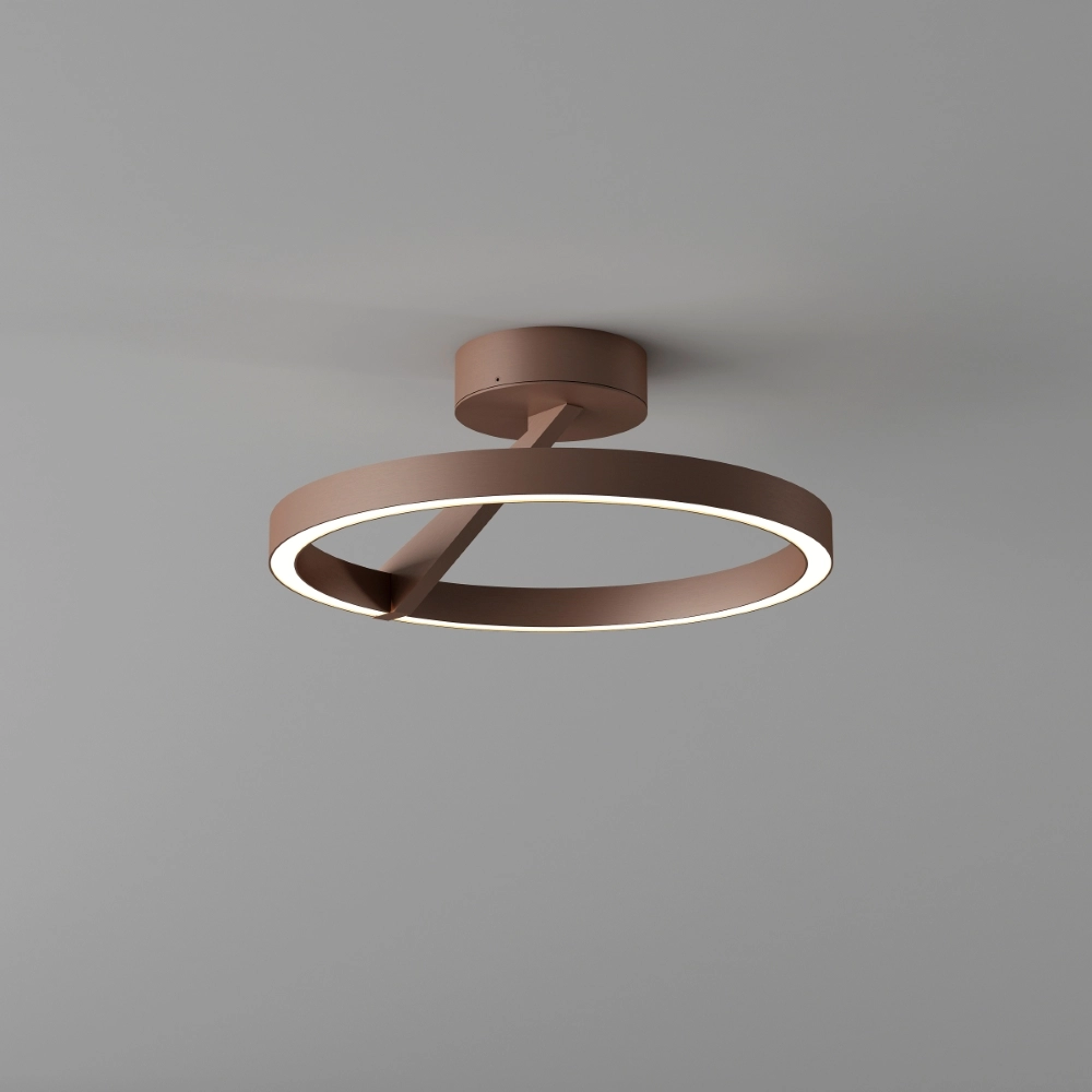 Design-Deckenlampe Oregon Ø 33cm – Gebürsteter Bronze Artdelight 8720701103818