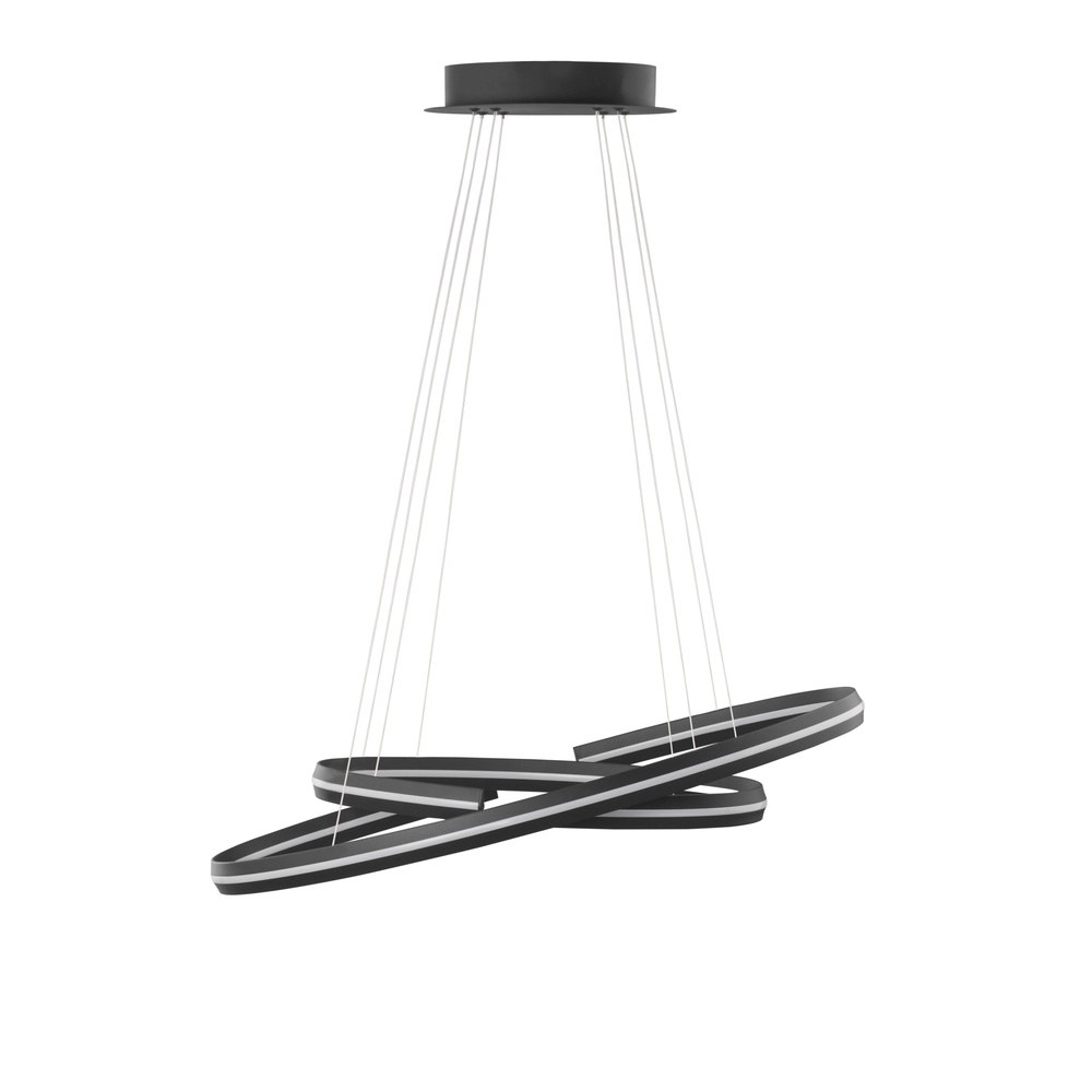 Schwarze Pendelleuchte Torrente Oval Lyora 5212017419613
