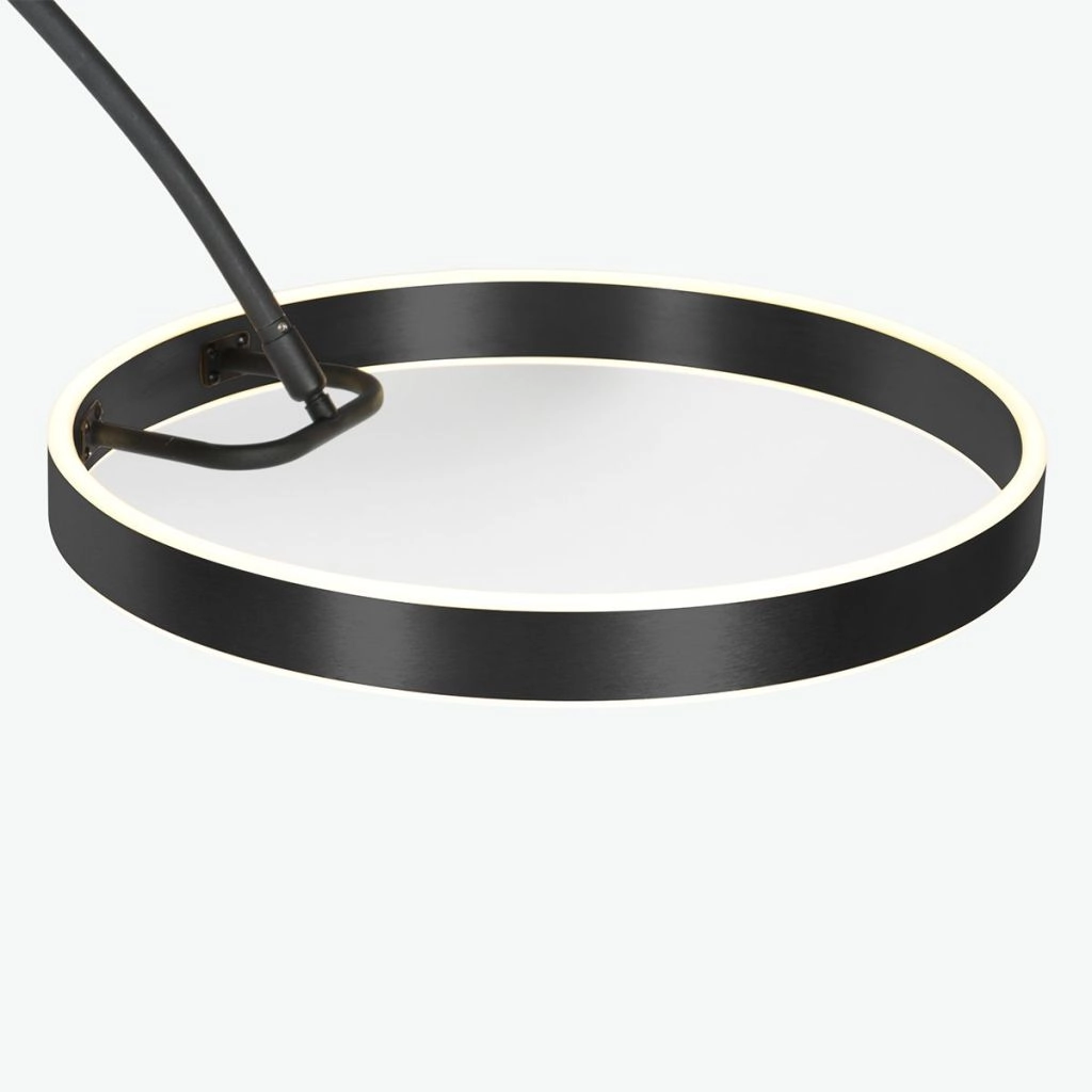Moderne Bogenlampe Luna-Arc Schwarz Steinhauer 8712746180190