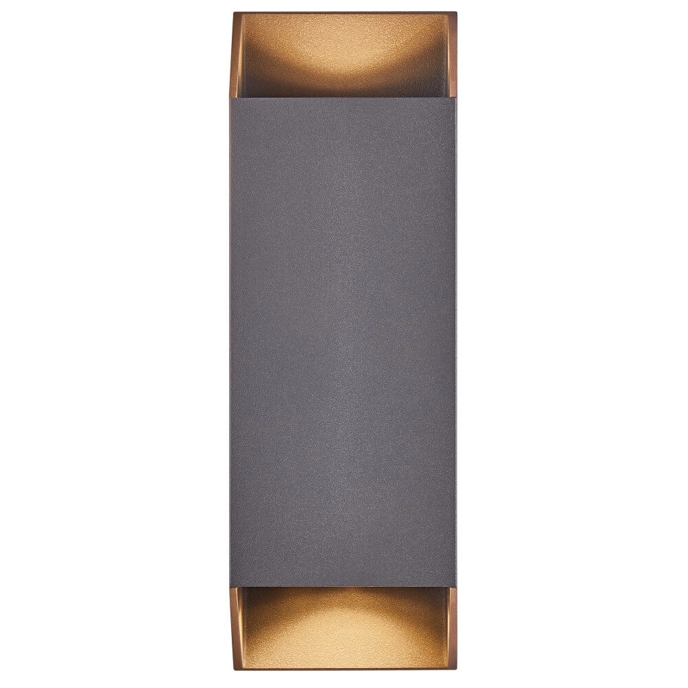 Anthrazitfarbene Außenlampe Nico Square Nordlux 5704924010941